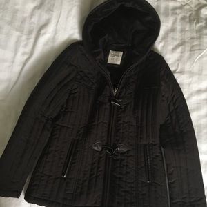 Esprit Hooded Brown Coat size Medium Women